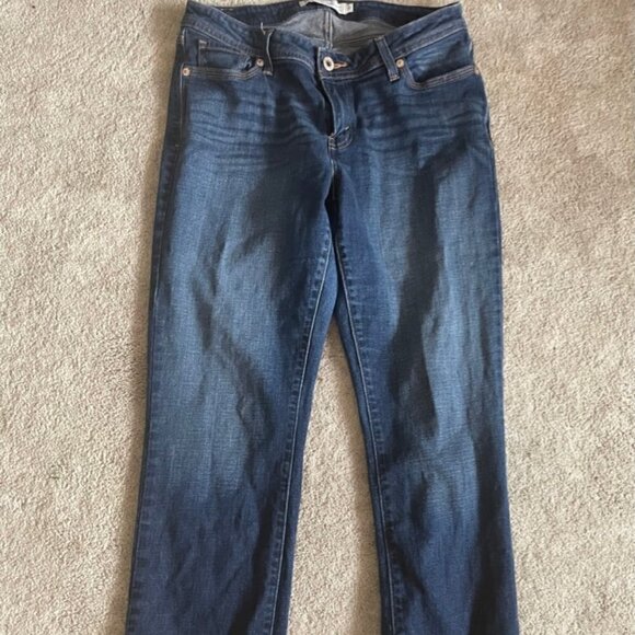 Levis Mid Rise Skinny Jeans Size 14 S/C - Picture 1 of 9
